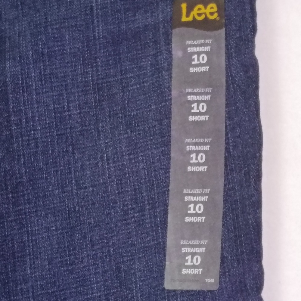 Lee Verona Relaxed Fit Straight Leg Jeans Indigo Blue Womens 10S 32x29 NWT - Picture 3 of 15